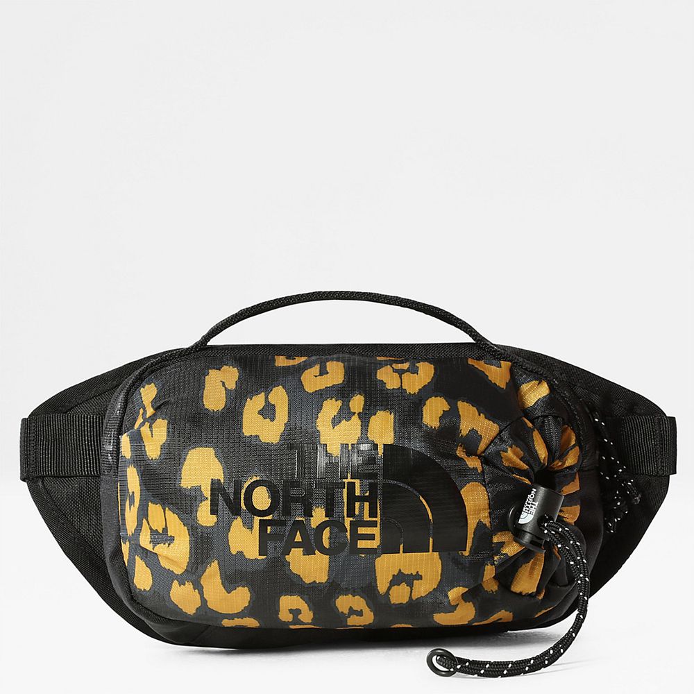 The North Face Backpacks Mens Australia - The North Face Bozer Iii - Small Yellow Leopard / Black (K